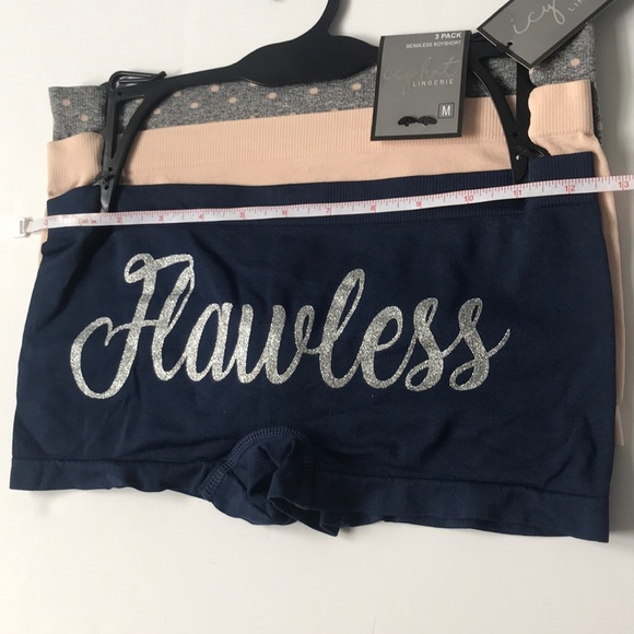 Womens 3 Pack seamless boy short Intimates Panties - Picture 7 of 8